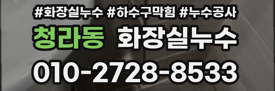 청라동 누수탐지