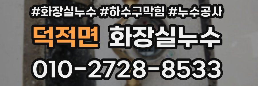 덕적면 누수탐지