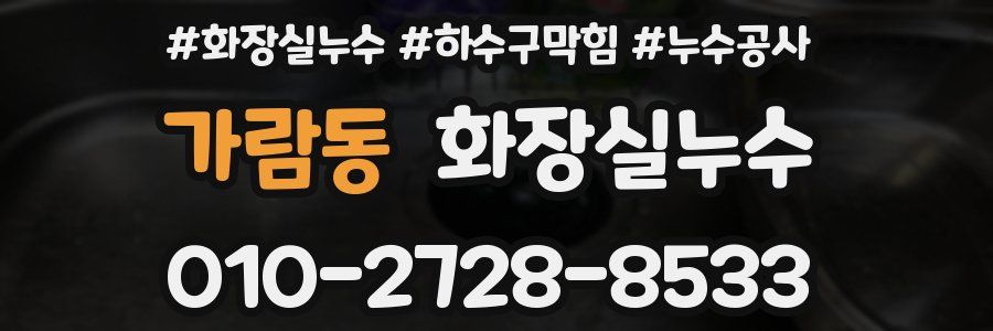 가람동 누수탐지