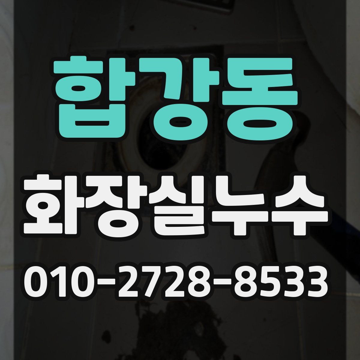 합강동 화장실누수탐지