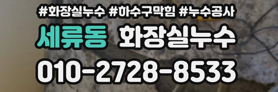 세류동 누수탐지