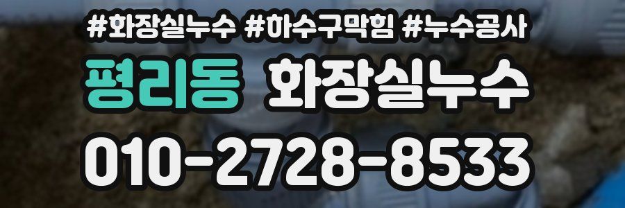 평리동 누수탐지