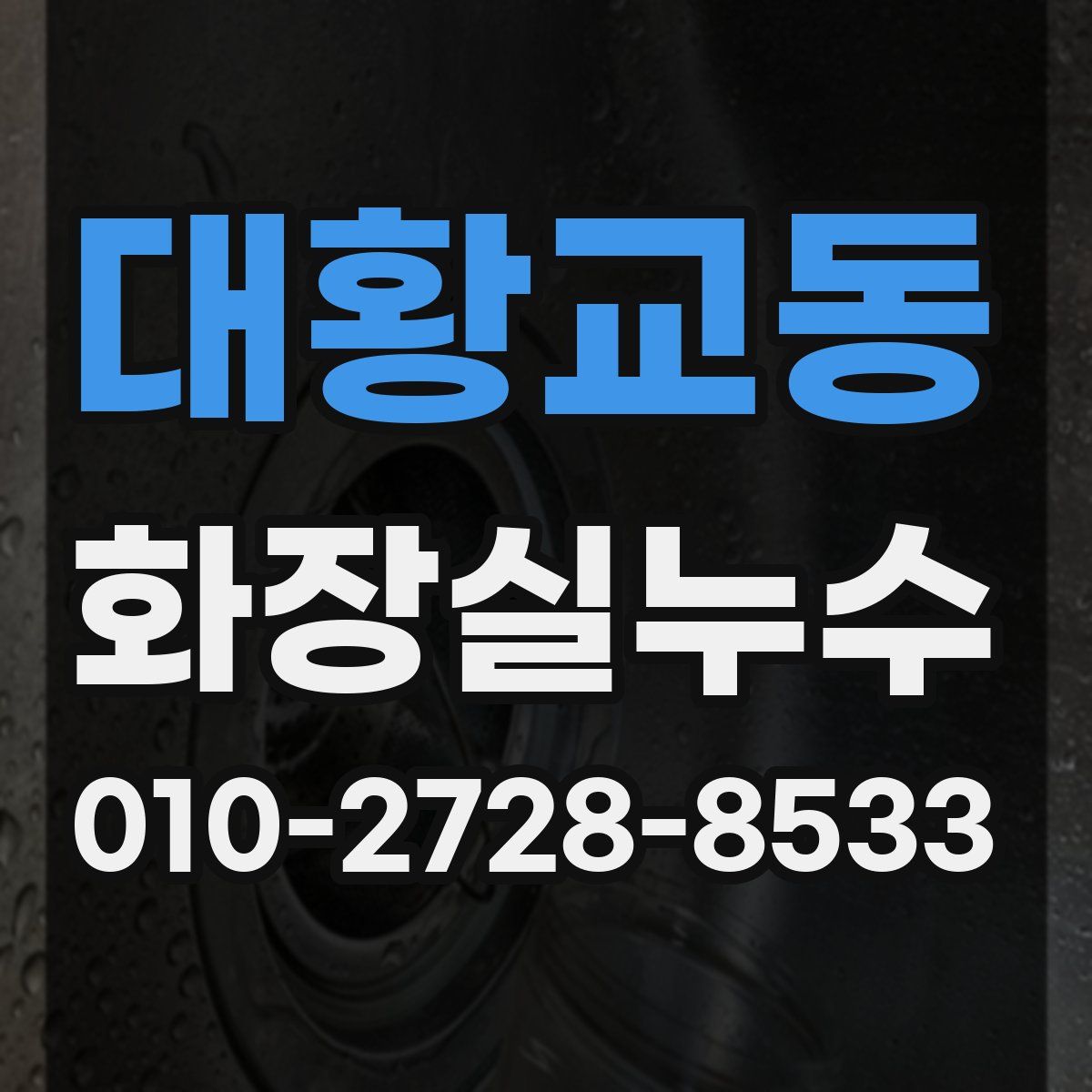 대황교동 화장실누수탐지