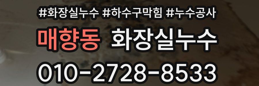 매향동 누수탐지