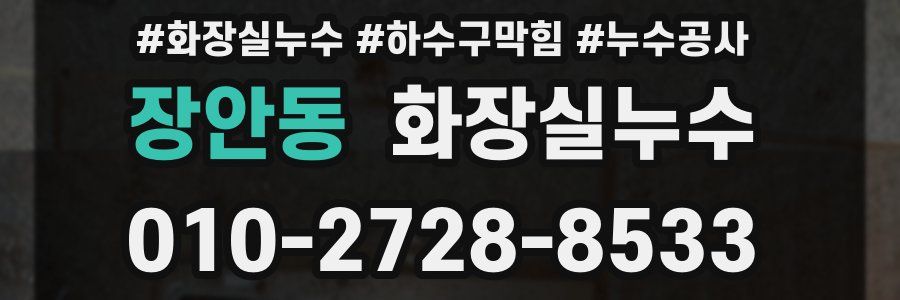 장안동 누수탐지