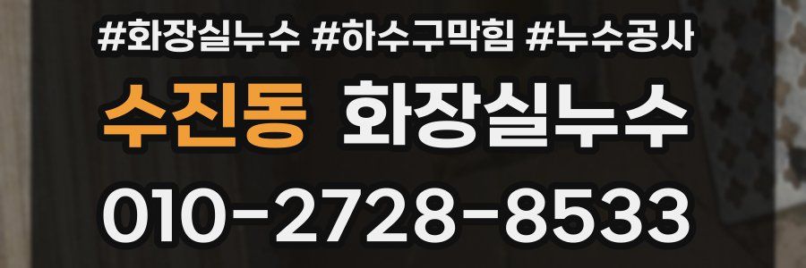 수진동 누수탐지