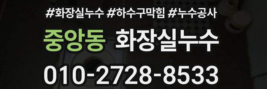 중앙동 누수탐지