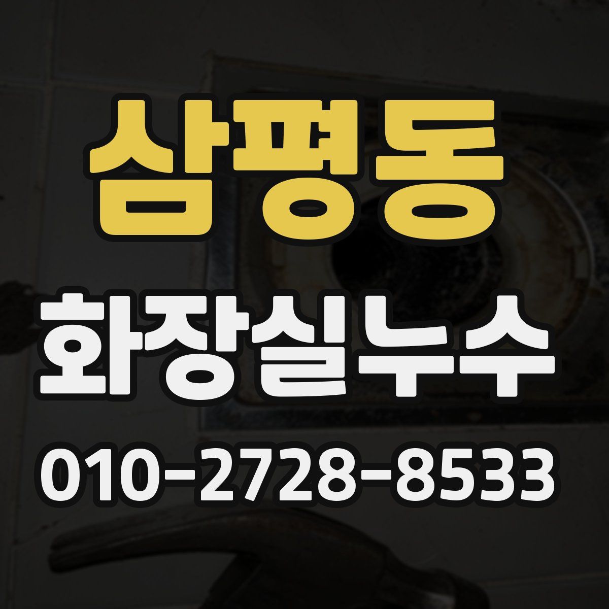 삼평동 화장실누수탐지