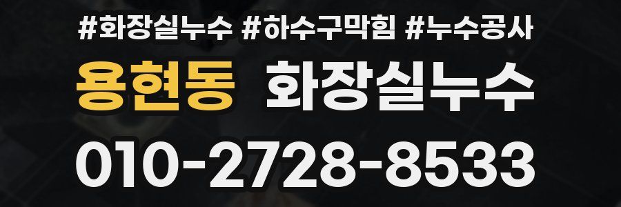 용현동 누수탐지