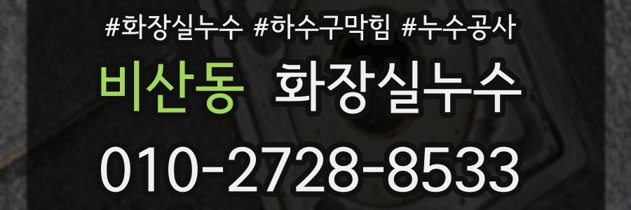 비산동 누수탐지