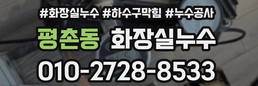평촌동 누수탐지