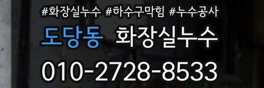 도당동 누수탐지