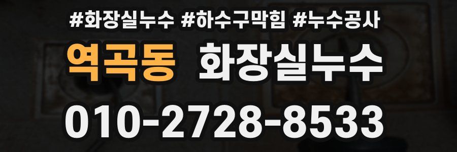 역곡동 누수탐지