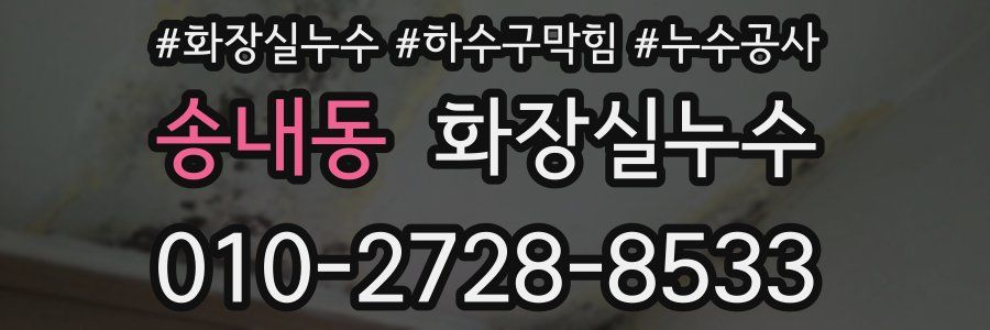 송내동 누수탐지
