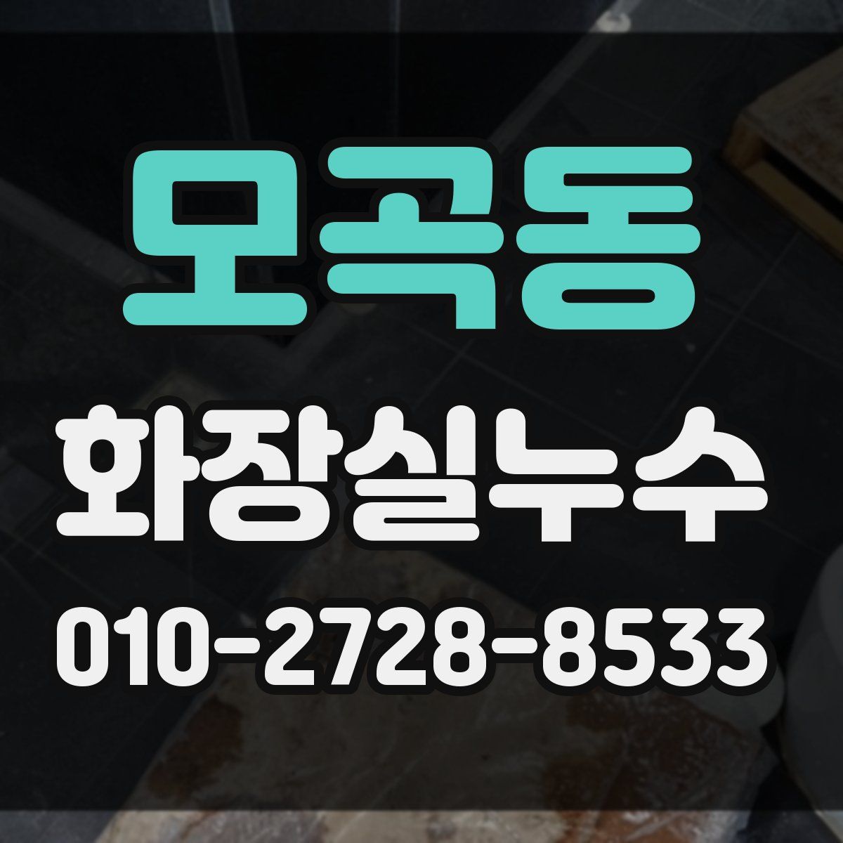 모곡동 화장실누수탐지