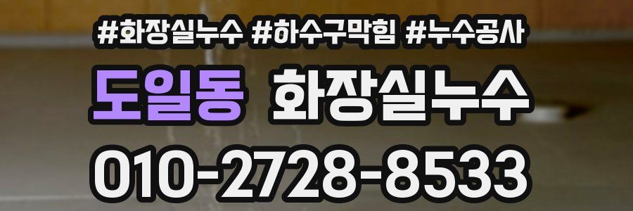 도일동 누수탐지