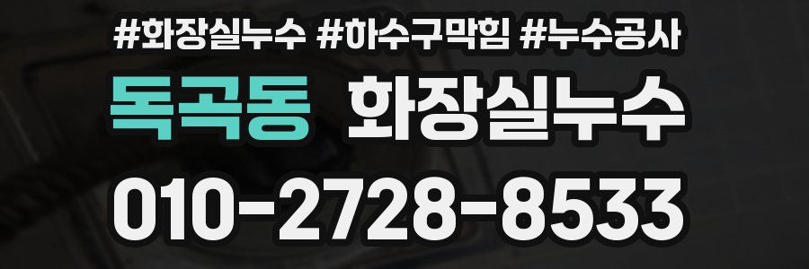 독곡동 누수탐지