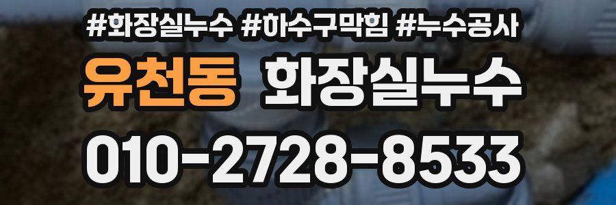 유천동 누수탐지