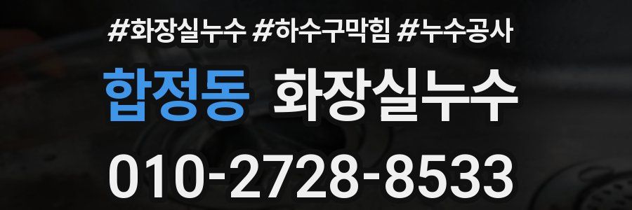 합정동 누수탐지