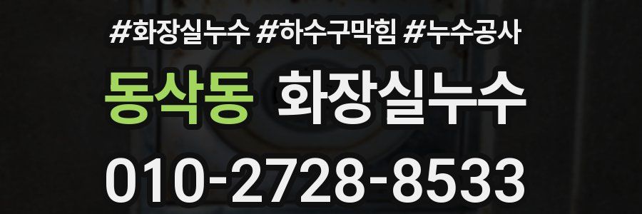 동삭동 누수탐지