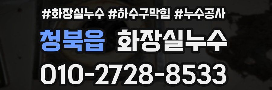 청북읍 누수탐지