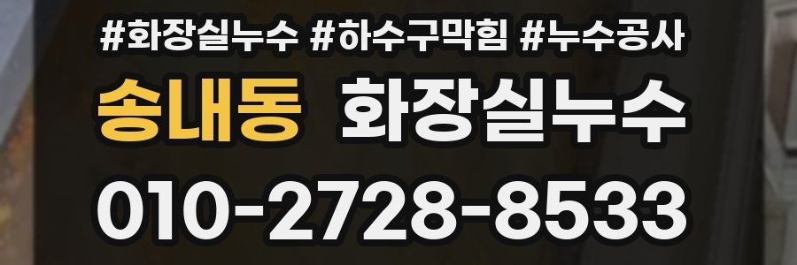 송내동 누수탐지