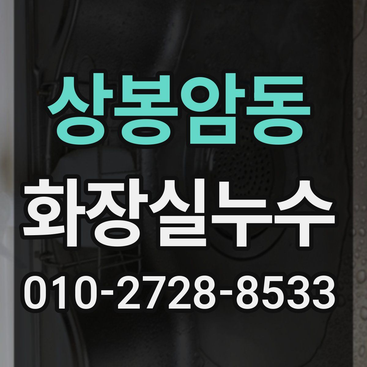 상봉암동 화장실누수탐지
