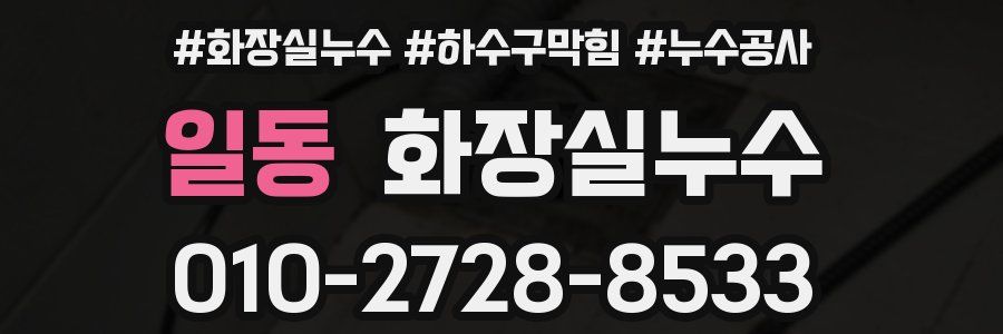 일동 누수탐지