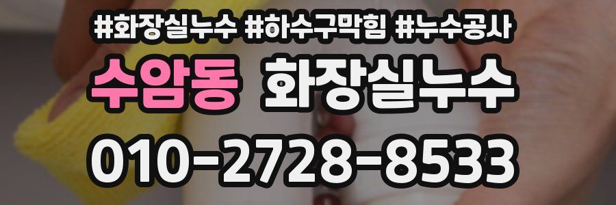 수암동 누수탐지