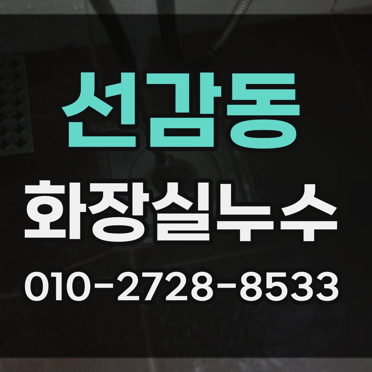 선감동 화장실누수탐지