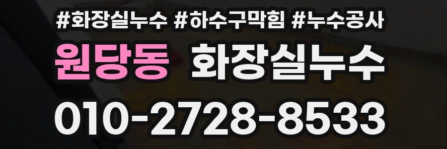 원당동 누수탐지