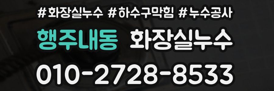 행주내동 누수탐지