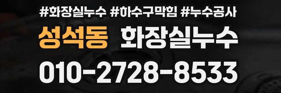 성석동 누수탐지