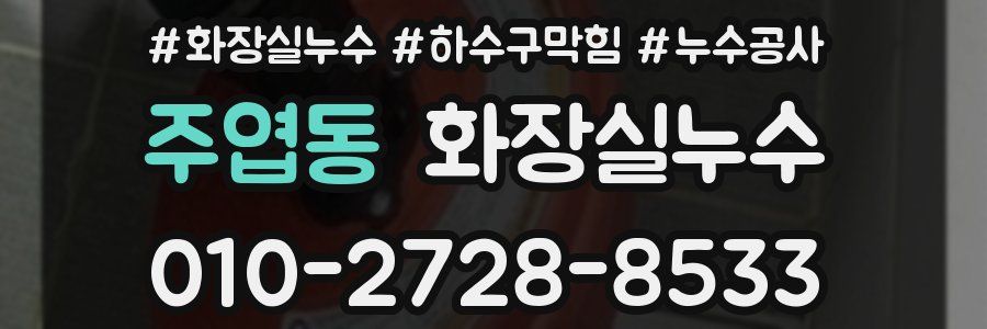 주엽동 누수탐지