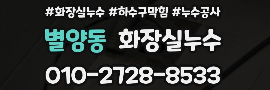 별양동 누수탐지