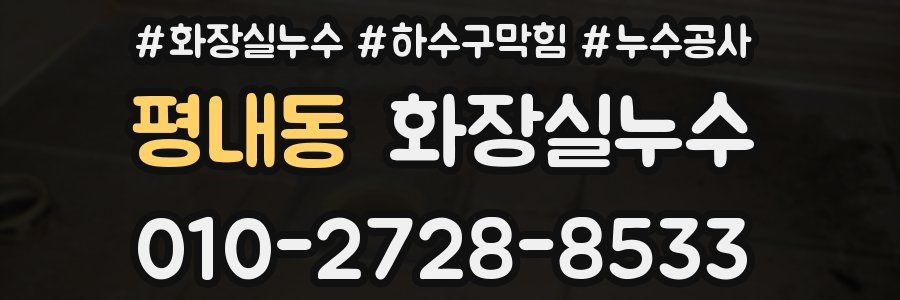 평내동 누수탐지