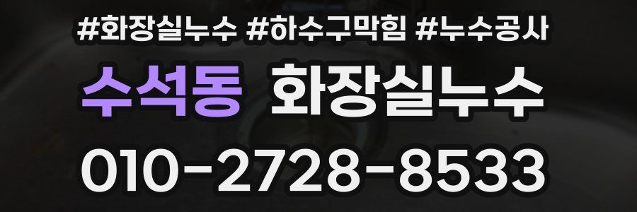 수석동 누수탐지