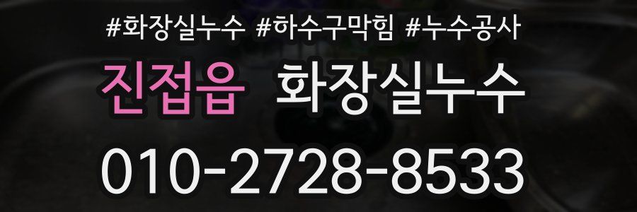 진접읍 누수탐지
