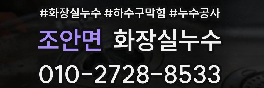 조안면 누수탐지