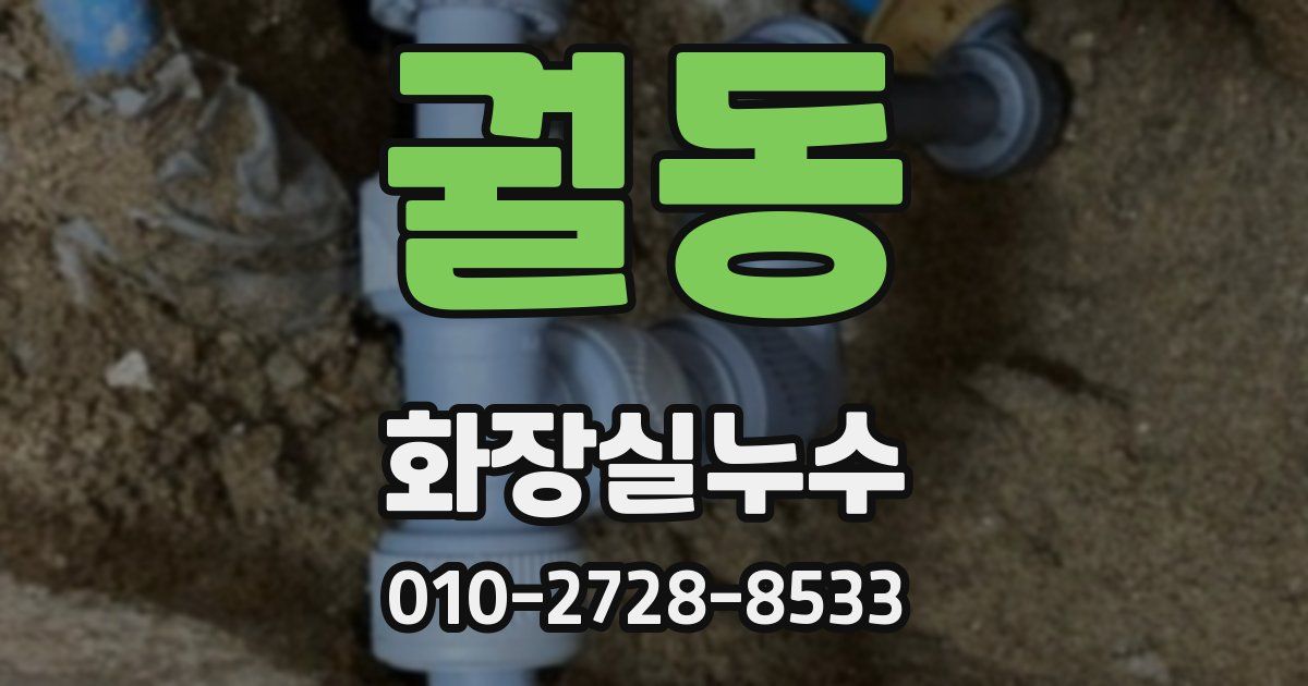 궐동 누수업체