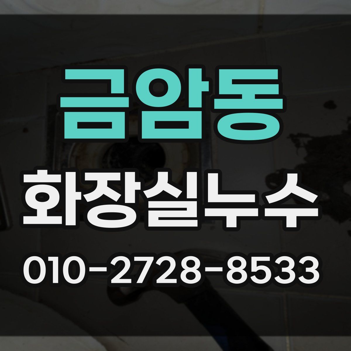 금암동 화장실누수탐지