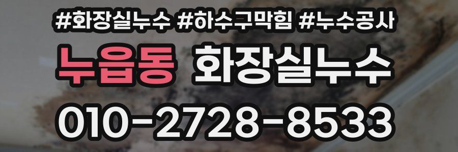 누읍동 누수탐지