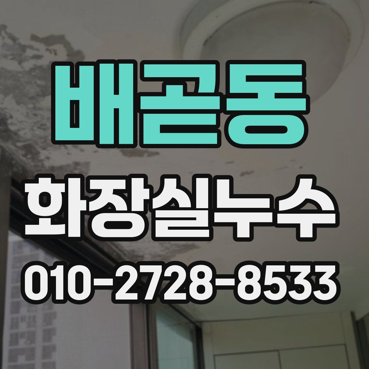 배곧동 화장실누수탐지