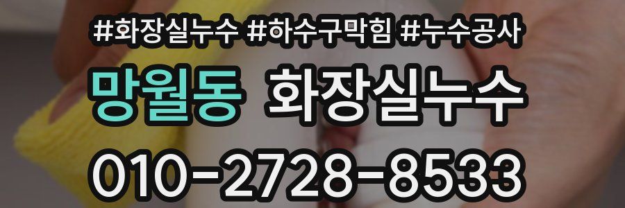 망월동 누수탐지