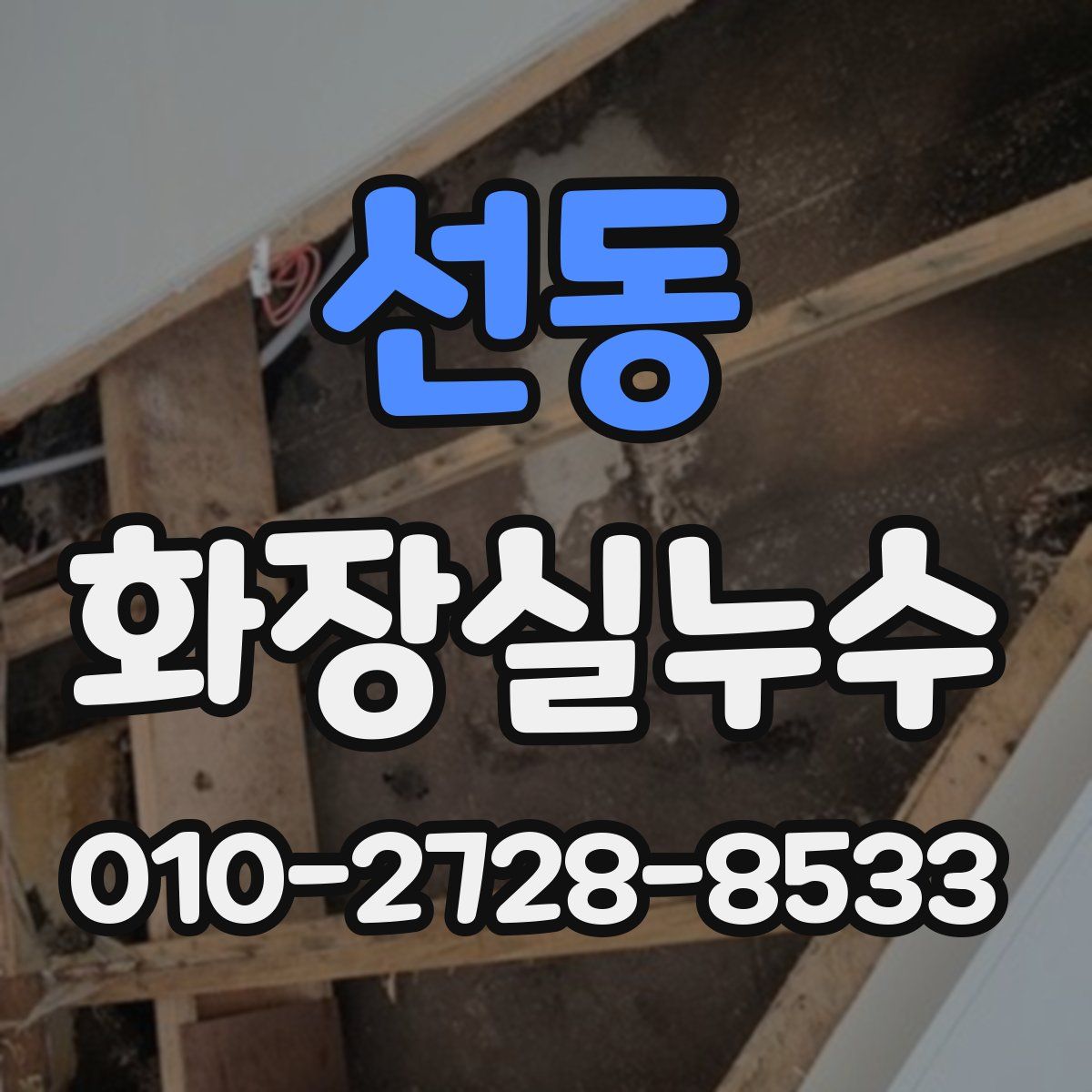 선동 화장실누수탐지