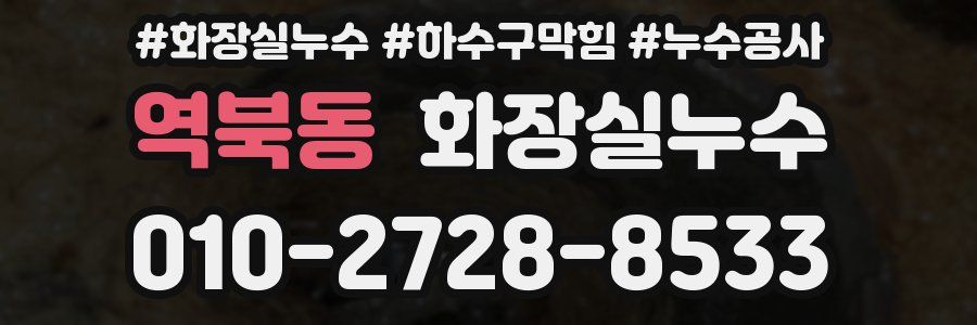 역북동 누수탐지