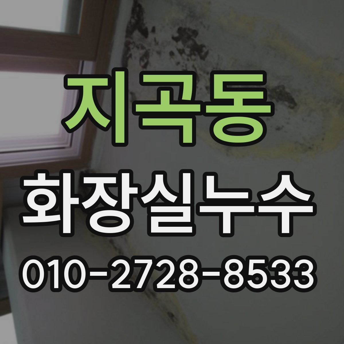 지곡동 화장실누수탐지