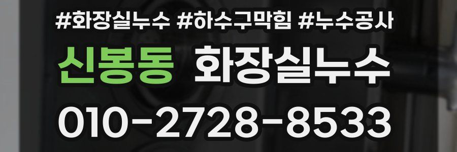 신봉동 누수탐지