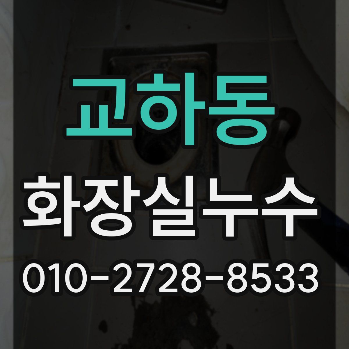 교하동 화장실누수탐지