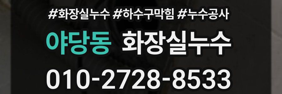 야당동 누수탐지